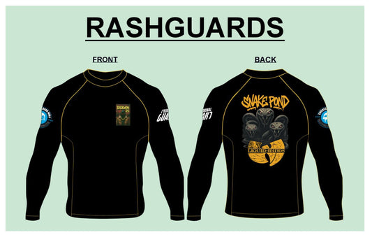 Liquid Minds - Snake Pond Rash Guard
